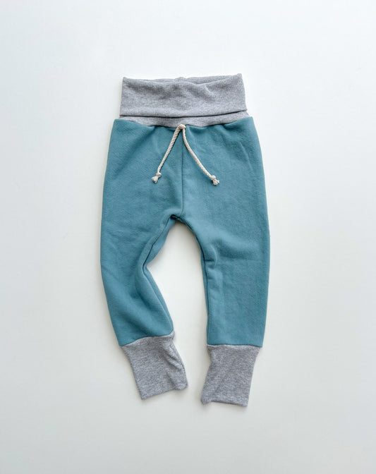 Lounge Sweats - Kingfisher / Grey