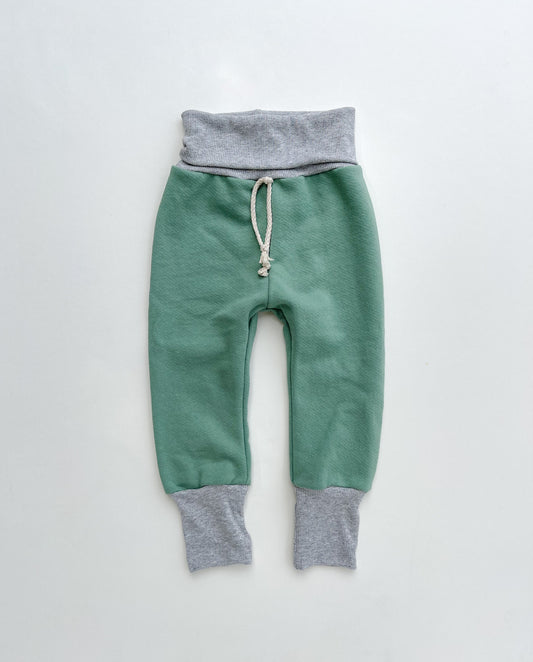 Lounge Sweats - Tropical Green / Grey