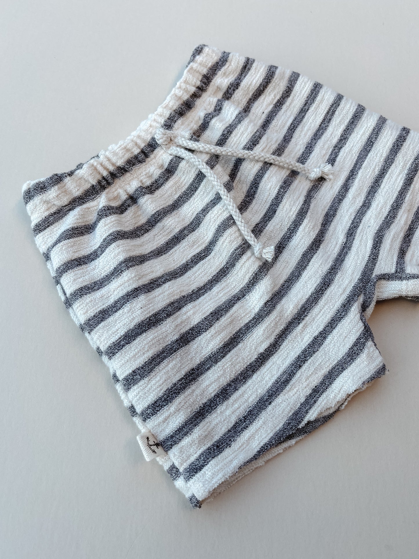 BOY SHORTS - GREY STRIPE